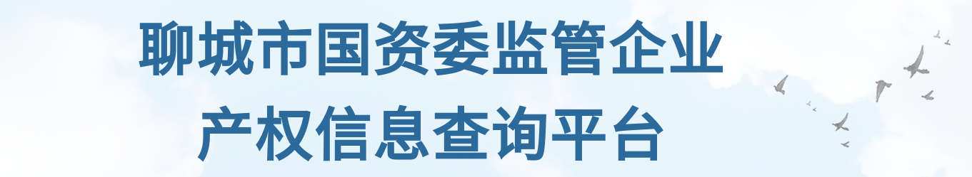 聊城市國資委監(jiān)管企業(yè)產(chǎn)權(quán)信息查詢平臺(tái)